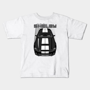 Shelby GT500 S197 - Black & White Kids T-Shirt